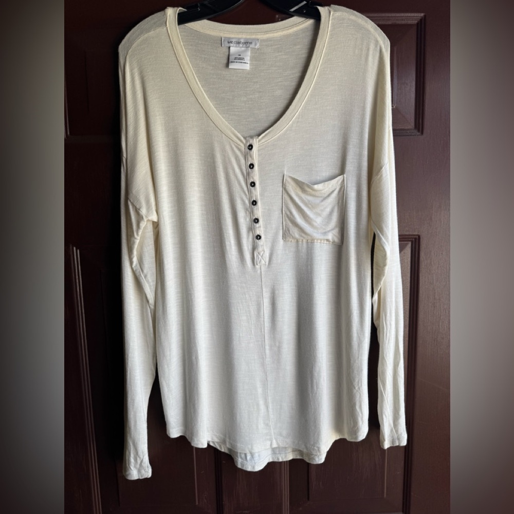 Liz Claiborne Long Sleeve Shirt Size Medium